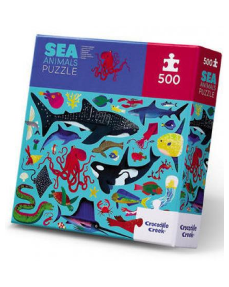 Puzzle 500 Piezas - Sea Animals - Crocodile Creek