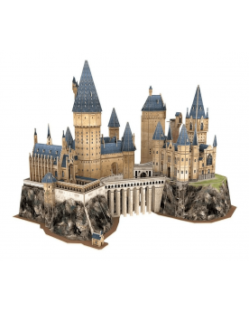 Puzzle 3D - Harry Potter - Castillo Hogwarts - CubicFun