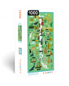 Puzzle 1000 piezas - Mapa de Chile Pueblos Originarios - La Puzzlera
