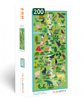 Puzzle 200 piezas - Mapa de...