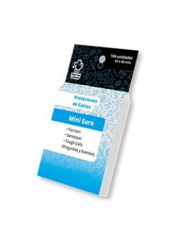 Protectores Fractal Juegos Mini Euro (Cartas hasta 45x68mm)