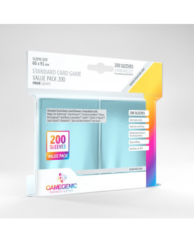 GameGenic Prime Standard Value Pack (200) (Cartas hasta 64x89 mm)