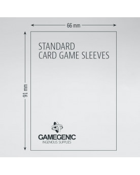 Protectores GameGenic Matte Standard Value Pack (200) (Cartas hasta 64x89 mm)