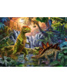 Puzzle 100 piezas XXL - Oasis de Dinosaurios - Ravensburger