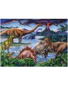 Puzzle 35 Piezas - El Patio del Dinosaurio - Ravensburger
