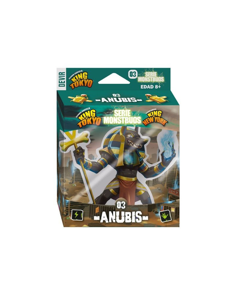 King of Tokyo NY Monstruo Anubis (Expansión)