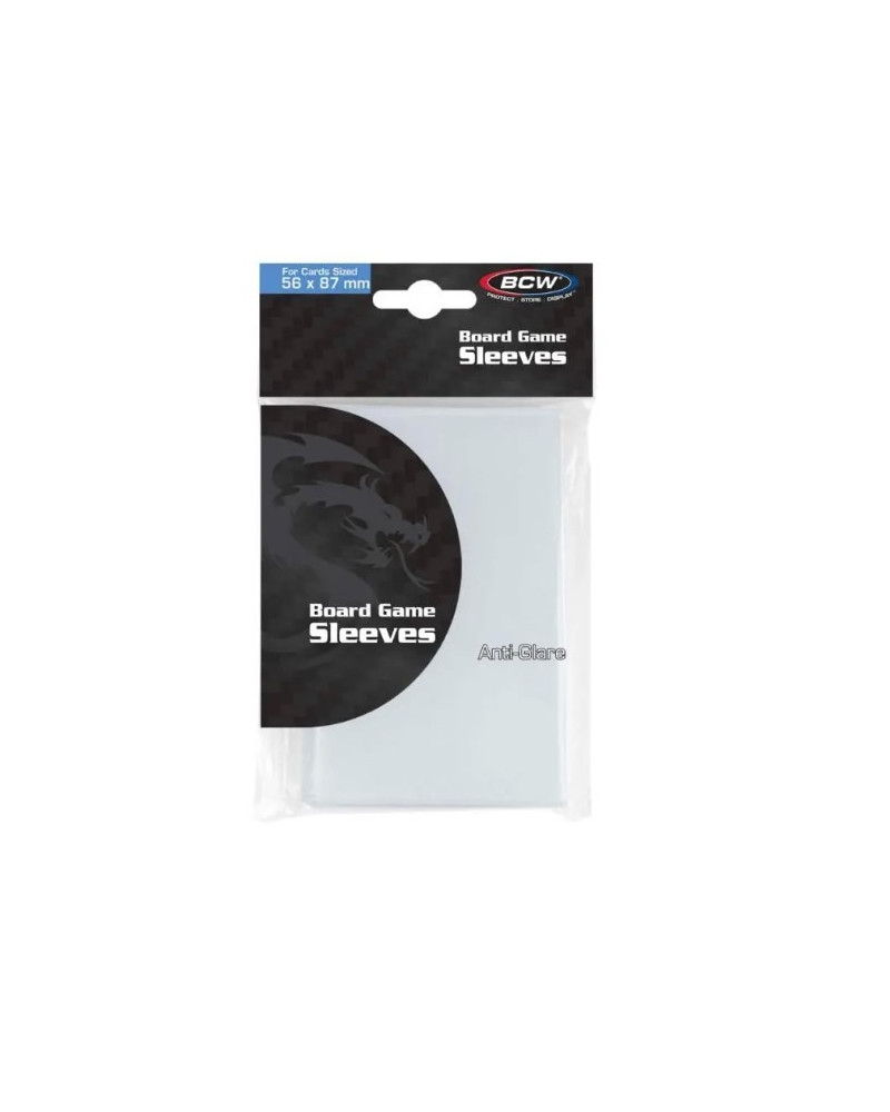 Protectores BCW Premium Standard USA Anti-Glare (Cartas hasta 56x87 mm)