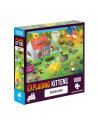 Puzzle Exploding Kittens 1000 Piezas - Housing Boom - Asmodee