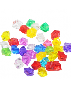 Gemas Acrílico 5mm (10 Unidades)