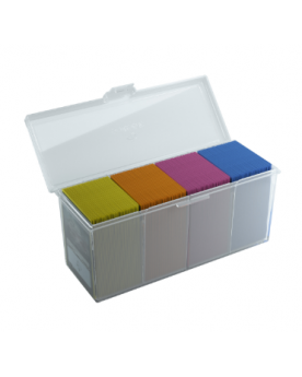 GameGenic Fourtress 320+ Deck Holder - Clear