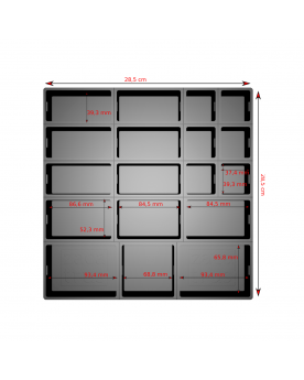 Bandeja Organizadora Modular Zacatrus