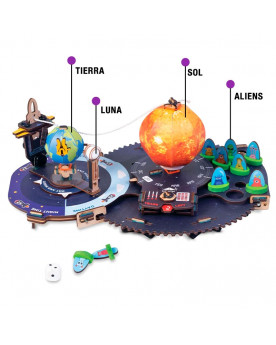 Puzzle 3D - Juego Mecanico Stem Space Shooters - Smartivity