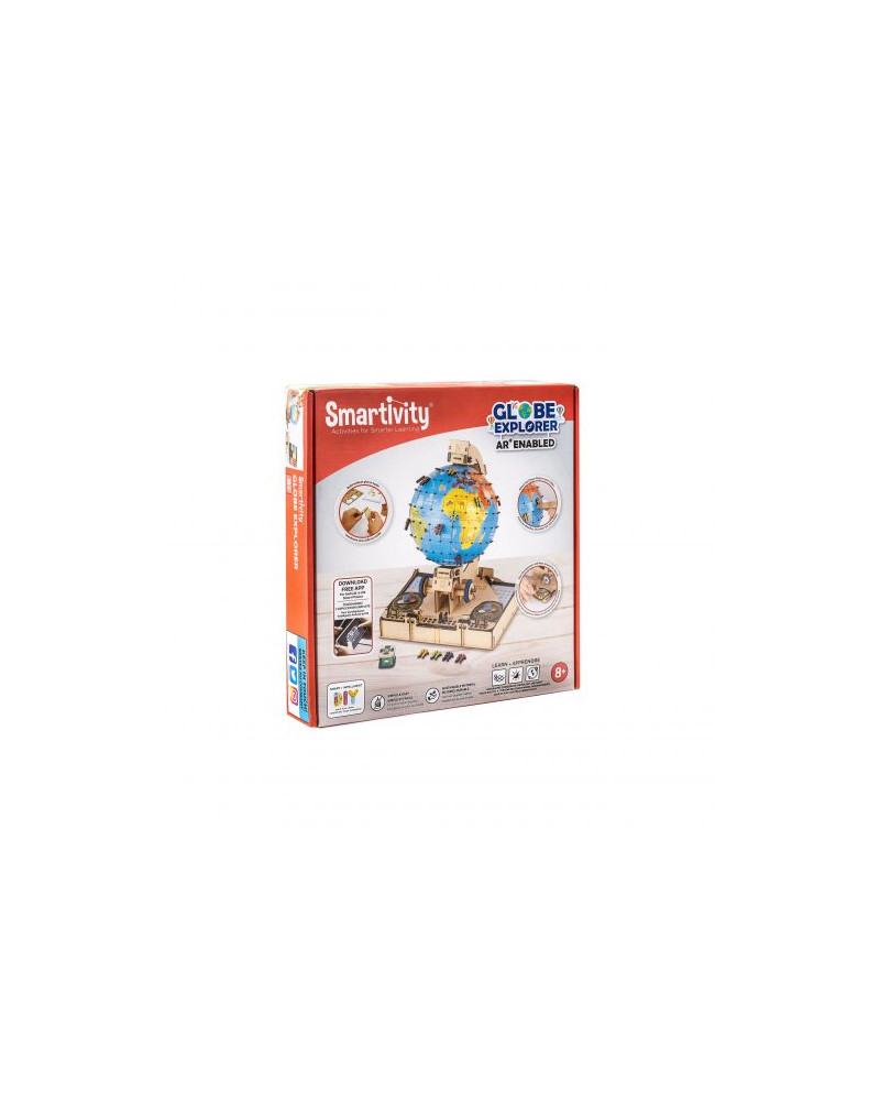 Puzzle 3D - Globo Terraqueo Educativo Armable  Stem - Smartivity