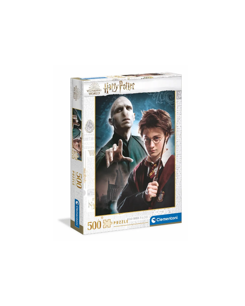 Puzzle 500 piezas - Harry Potter & Voldemort - Clementoni