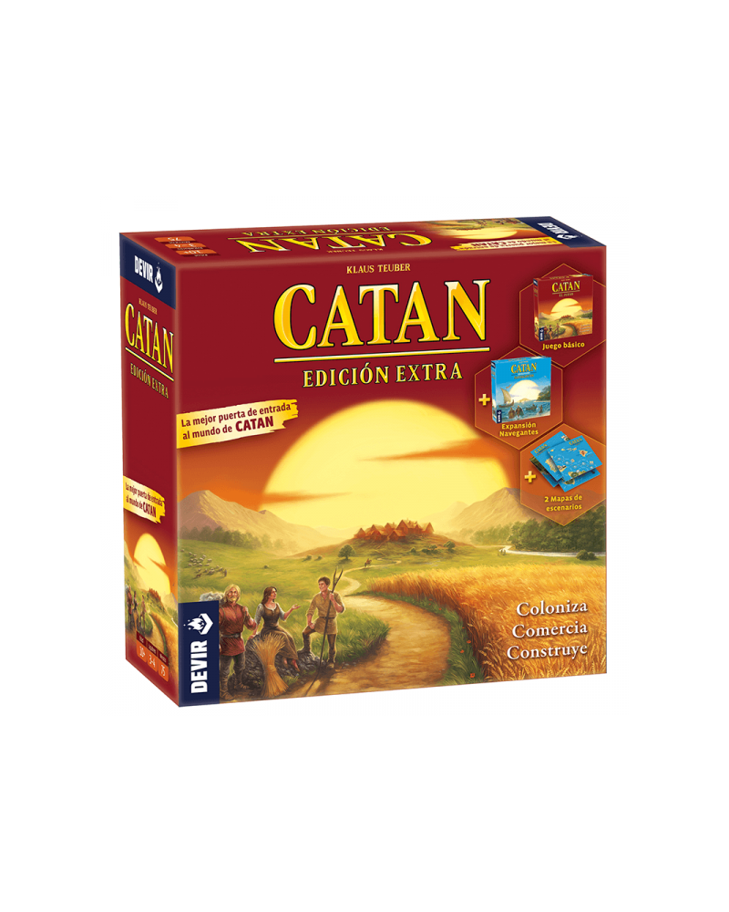 Catan Edición Extra (Básico + Navegantes)
