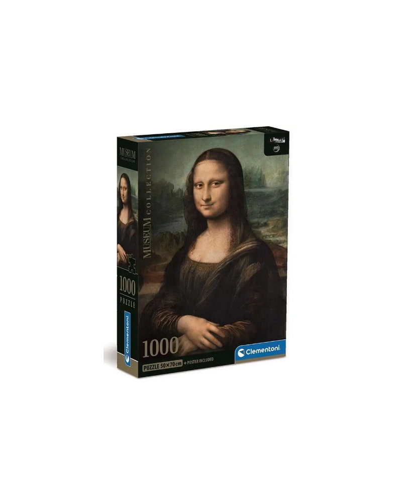 Puzzle 1000 piezas - Mona Lisa - Clementoni [37094]