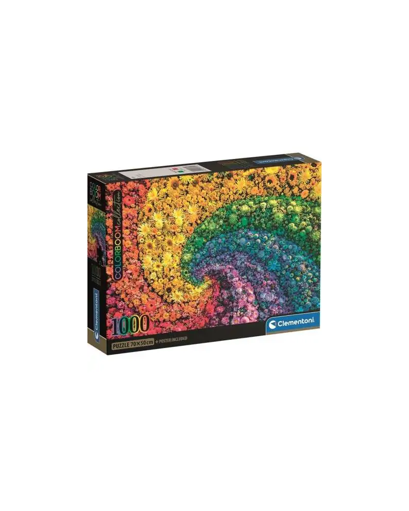 Puzzle 1000 piezas - Color Boom Whirl - Clementoni [39779]