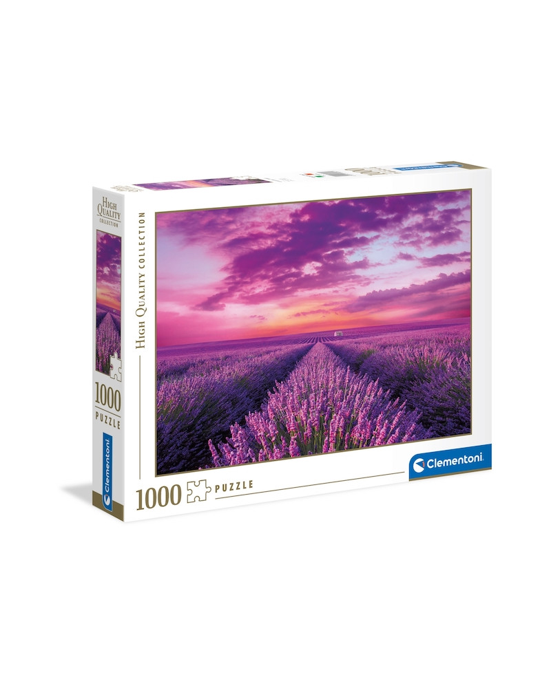 Puzzle 1000 piezas - Lavender Field - Clementoni