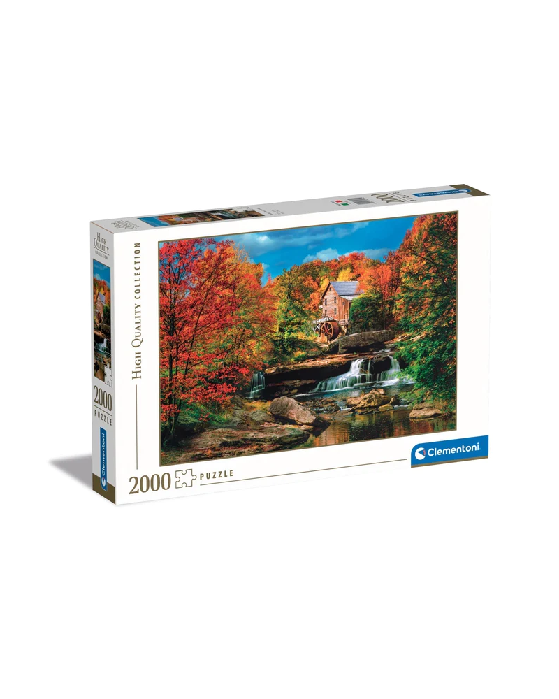 Puzzle 2000 piezas - Glade Creek Grist Mill - Clementoni [32574]