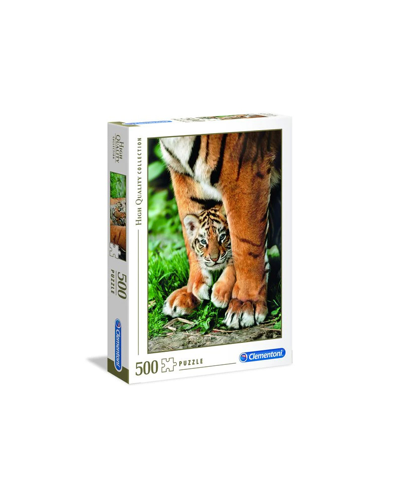 Puzzle 500 piezas - Bengal Tiger Cub - Clementoni
