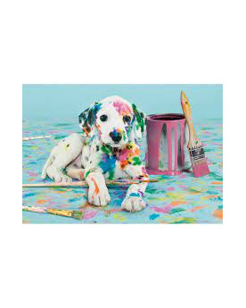 Puzzle 500 piezas - The Funny Dalmatian - Clementoni [35545]