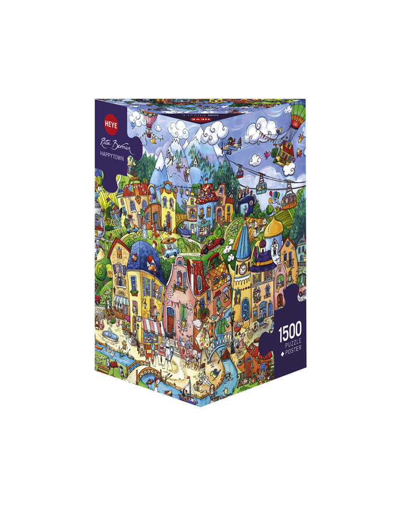 Puzzle 1500 piezas - HappyTown - Heye