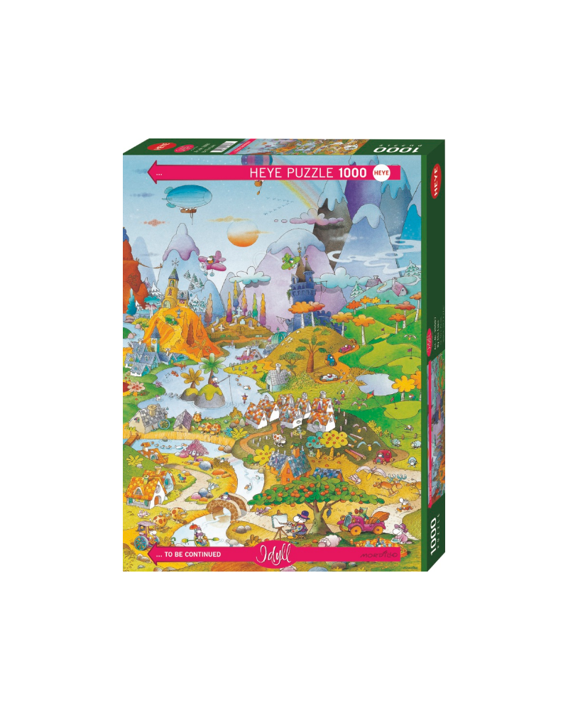 Puzzle 1000 Piezas Idyll By The Lake Heye Puzzle 1000 piezas idyll by the lake heye