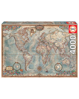 Puzzle 4000 Piezas - Mundo,...