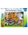 Puzzle 150 piezas XXL - Escuela De Animales - Ravensburger