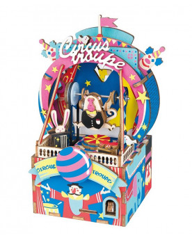 Puzzle 3D - Music Box - Amusement Park - Rolife