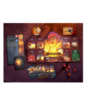 Dice Throne 1 - Bárbaro vs Elfa Lunar