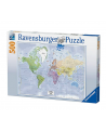 Puzzle 500 piezas - Mapa del Mundo - Ravensburger
