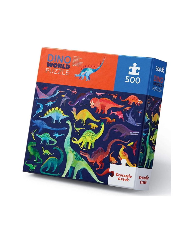 Puzzle 500 Piezas - Dino World - Crocodile Creek