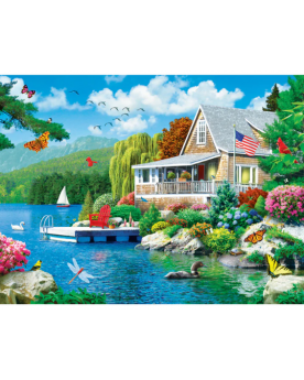 Puzzle 300 Piezas - Lakeside Memories - Master Pieces