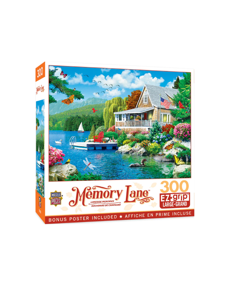 Puzzle 300 Piezas - Lakeside Memories - Master Pieces