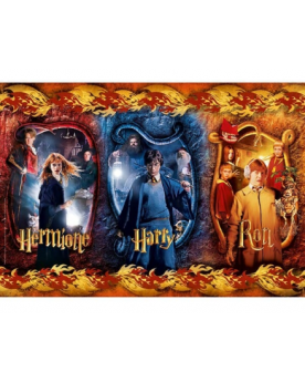 Puzzle 104 piezas - Hermione, Harry & Ron - Clementoni [61885]