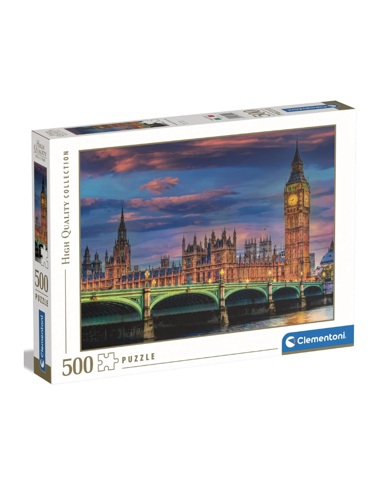 Puzzle 500 piezas - London Parliament - Clementoni