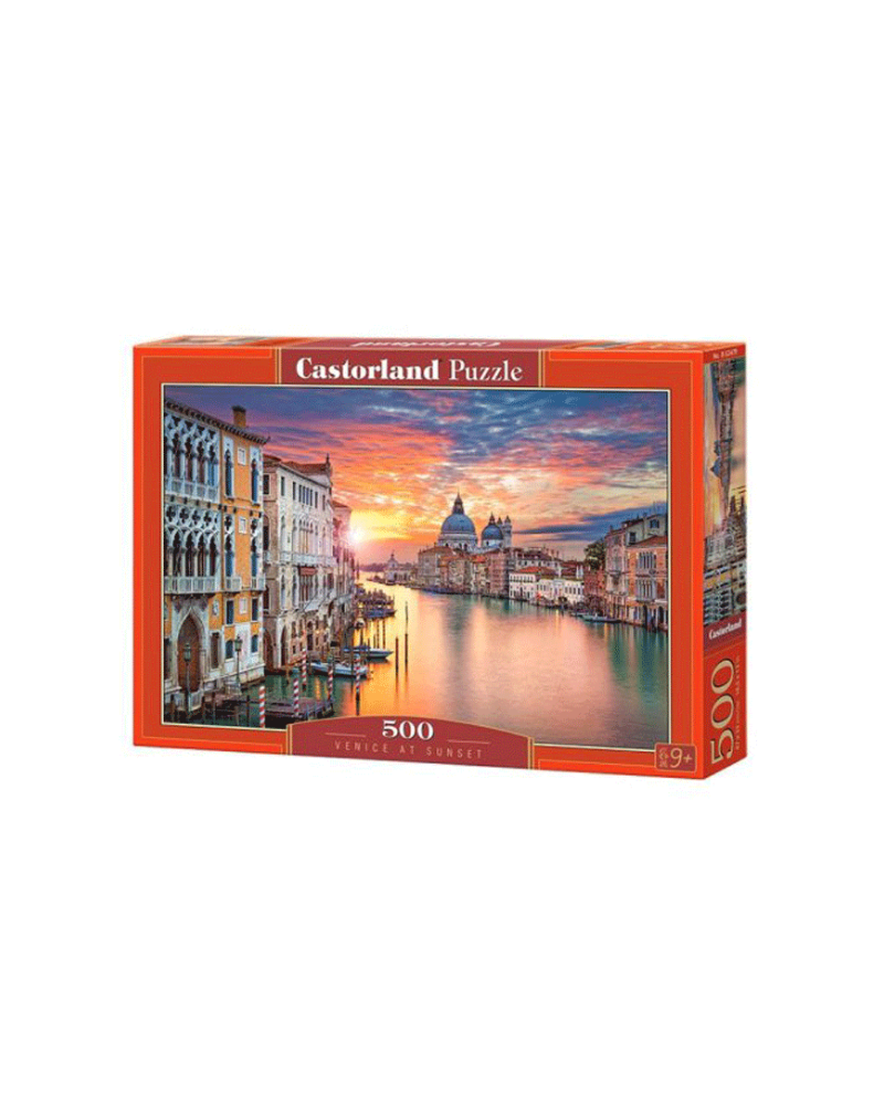 Puzzle 500 piezas - Venice at Sunset - Castorland