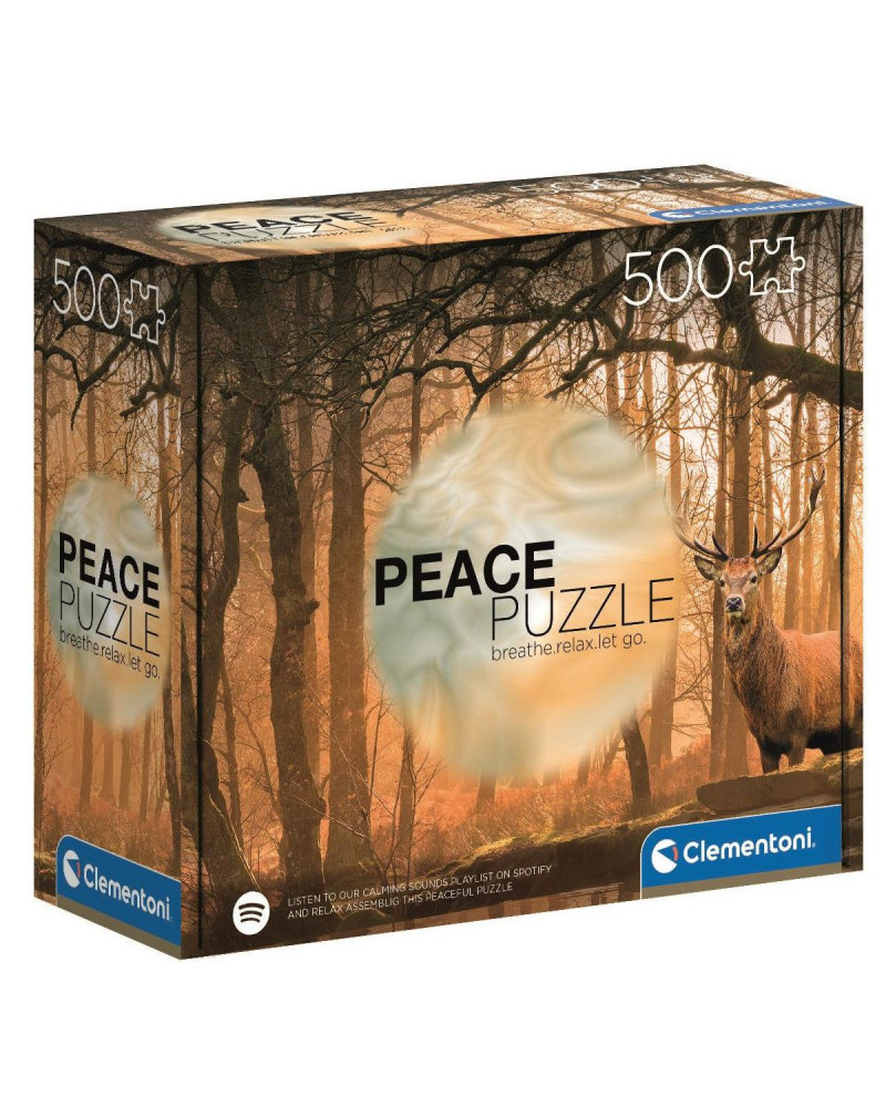 Peace Puzzle 500 piezas - Rustling Silence - Clementoni