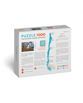 Puzzle 1000 piezas - Guanaco- La Puzzlera