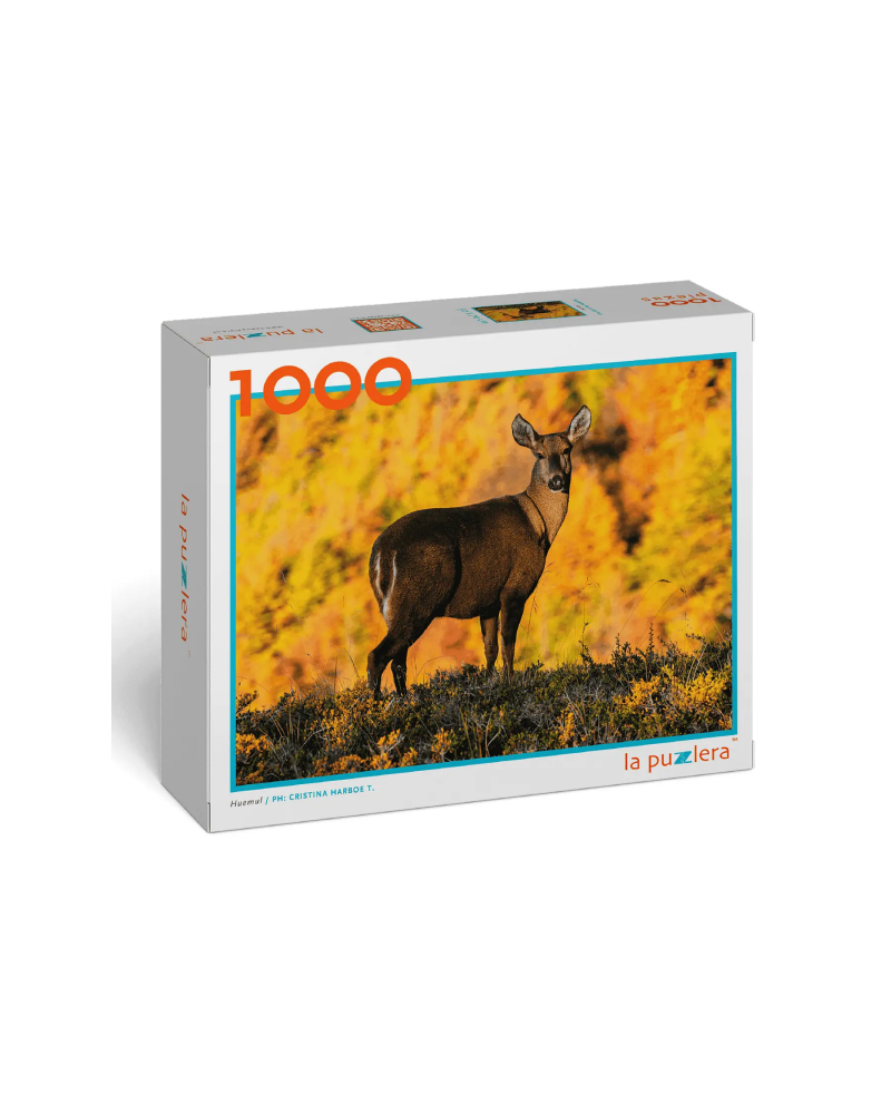 Puzzle 1000 piezas - Huemul - La Puzzlera