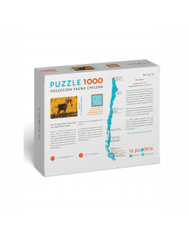 Puzzle 1000 piezas - Huemul - La Puzzlera