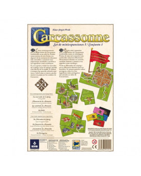 [PREVENTA] Carcassonne - Set de Miniexpansiones I / Conjunto 1
