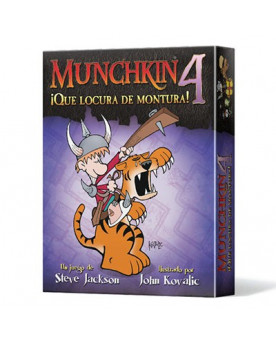 Munchkin 4 - ¡Qué Locura de Montura!