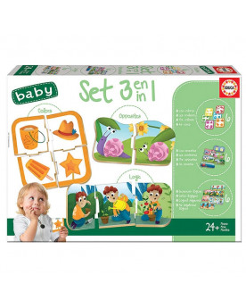 Puzzle Set 3 en 1 Baby...