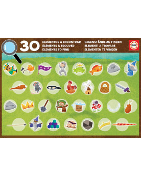 Puzzle Detectives 50 piezas - Castillo - Educa