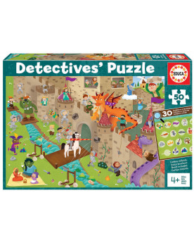 Puzzle Detectives 50 piezas...