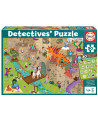 Puzzle Detectives 50 piezas - Castillo - Educa