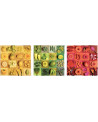 Puzzle 3 x 500 Piezas - Deco Frutas Y Flores - Educa