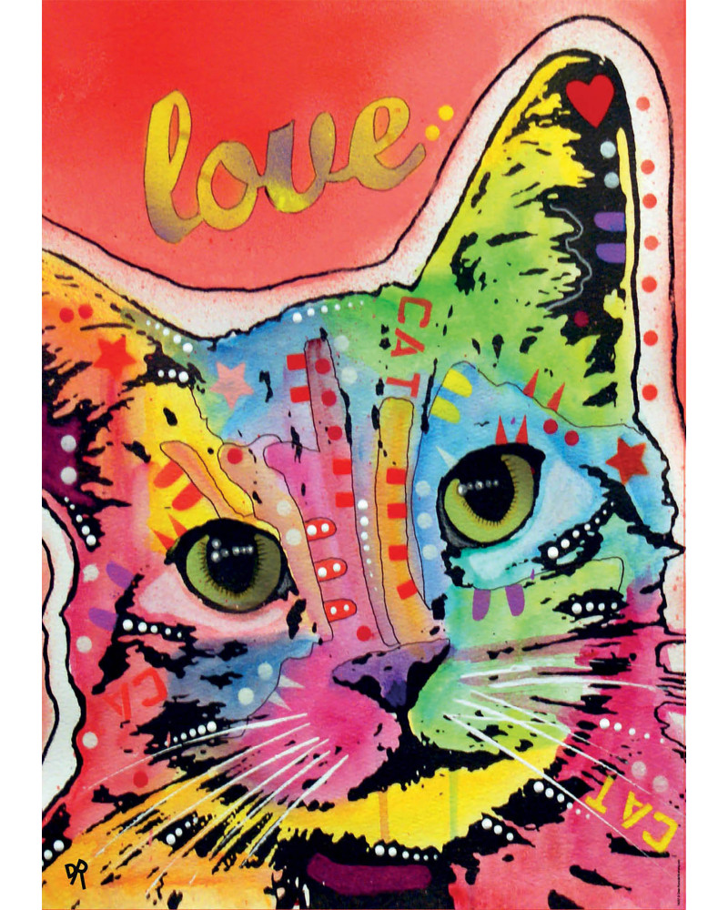 Puzzle 1000 Piezas - Tilt Cat Love - Educa
